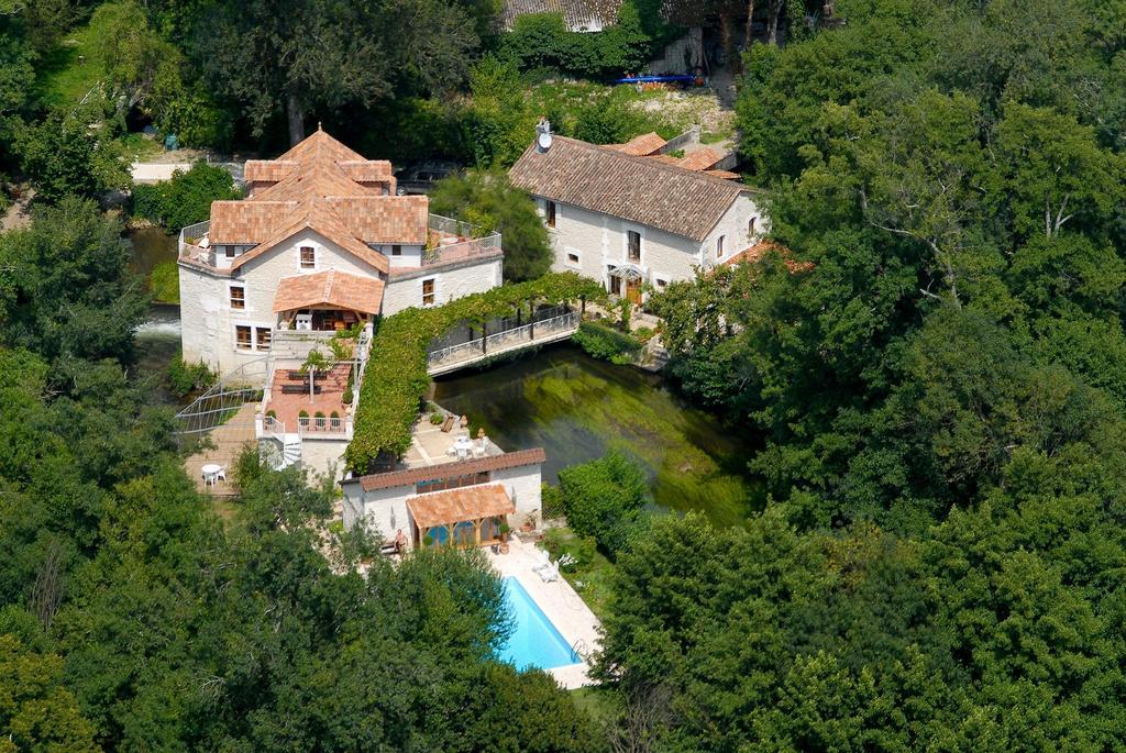 Moulin De Larcy Villa Ribérac Exteriör bild